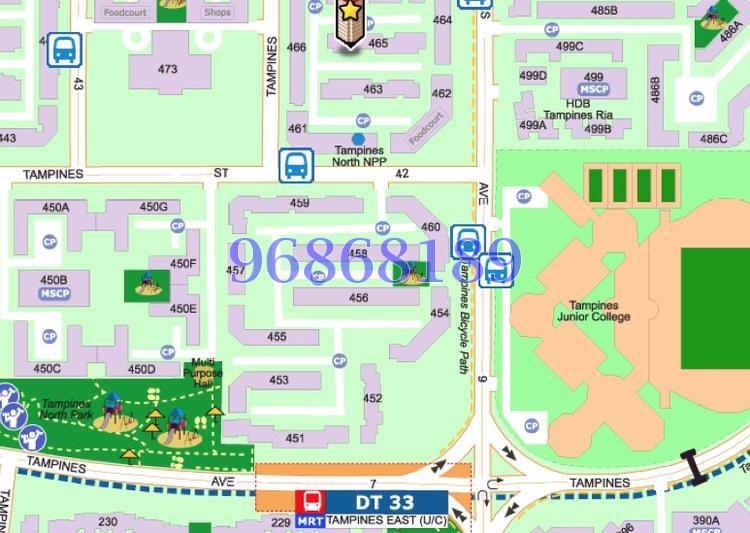 Blk 465 Tampines Street 44 (Tampines), HDB 4 Rooms #91770602
